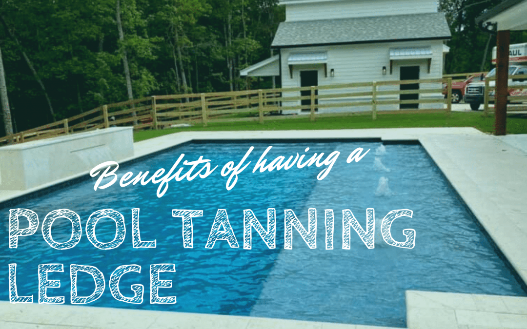 Pool Tanning Ledge: Benefits of Having a Sun Shelf in Your Swimming Pool