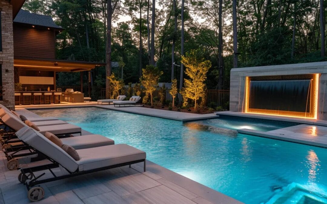 The Most Popular Pool Features for Homes in Dawsonville This Year